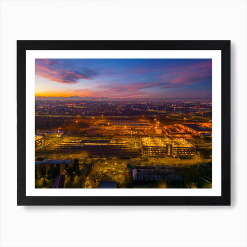 Milano italia tramonto - milano,