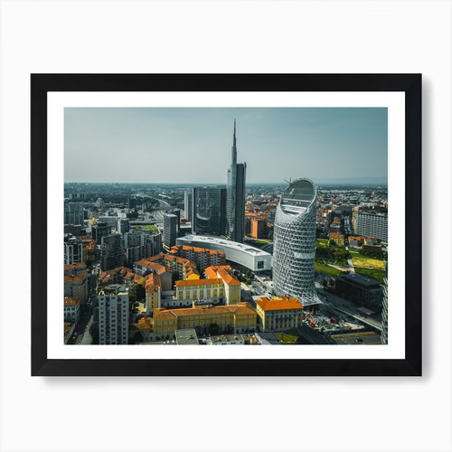 Quadro stampa città - quadro, milano