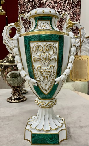 Vaso urna porcellana italiana